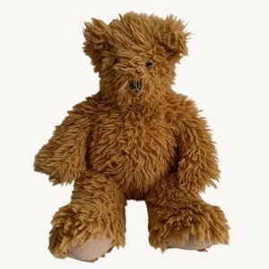 Vermont Teddy Bear Brown 13” Super Soft Floppy Bear Plush Wheat Brown